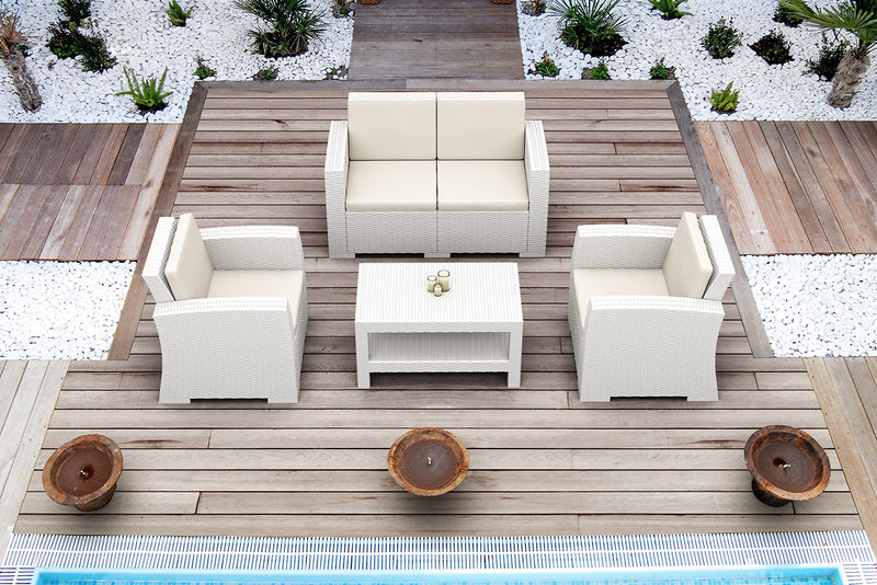 Montecarlo Sofa Dos Puestos - Deltropico Designs Panamá