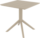 Paris Mesa de Comedor 70 cm x 70 cm