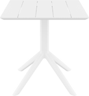 Paris Mesa de Comedor 70 cm x 70 cm