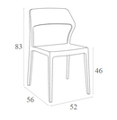 Snow Silla sin Brazo