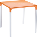 Mango Mesa de Resina y Aluminio 72 cm x 72 cm